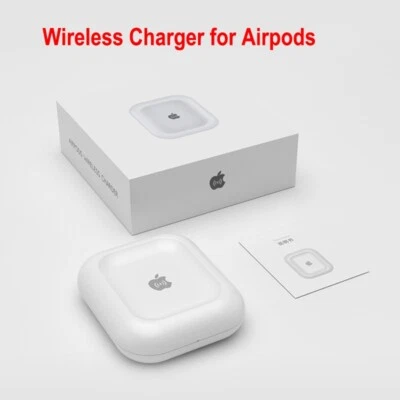 Apple Wireless Earphones Charger Fast Charging Station 3W/5W/7.5W AirPods Phones - Image 1 of 4