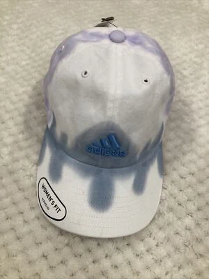 Gorra ajustable Adidas para mujer color relajado lavado - azul cielo ambiente precio de venta sugerido por el fabricante $26 Foto 1 de 4
