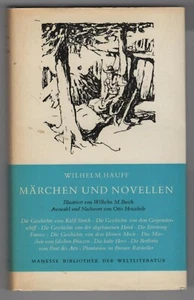 (Manesse) Wilhelm Hauff: Märchen und Novellen (ill. v. Wilhelm M. Busch) 1969 - Bild 1 von 5