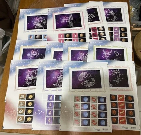China Hong Kong 2012  12 Western  Zodiac Signs Stamps SPECIAL x 12  MNH Cover