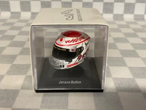 1/8 MINIMAX HELMET JENSON BUTTON GREAT BRITAIN 2009 RARE MODEL LTD EDITION 300pc - Picture 1 of 7