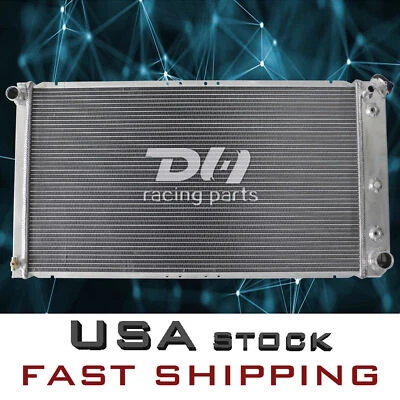 3 Row All Alu Radiator For 1991-1993 Chevy Caprice Buick Roadmaster 5.0L 5.7L V8 - Изображение 1 из 4