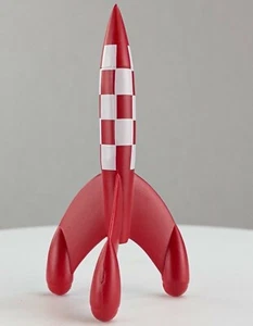 Moulinsart Tintín Modelo Moon Rocket 42433 8,5 cm Herge Fusee Lunaire 2009 - Imagen 1 de 6