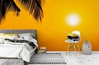 3D Sunset Sky Sea Palm Tree Plant Self-adhesive Removable Wallpaper Murals Wall