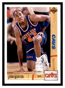 1991-92 Upper Deck #210 JOHN MORTON Cleveland Cavaliers