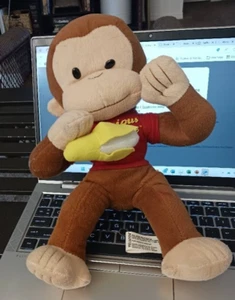 Kelly Toy Curious George 13" Plush with Banana - Picture 1 of 2
