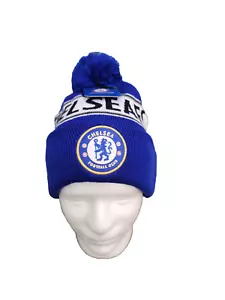 CHELSEA BOBBLE HAT OFFICIAL PRODUCT - Picture 1 of 1