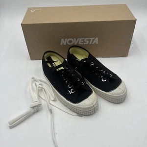 Novesta Star Master Black, Lace Canvas Casual Shoes - FR 35 US 4 - Picture 1 of 7