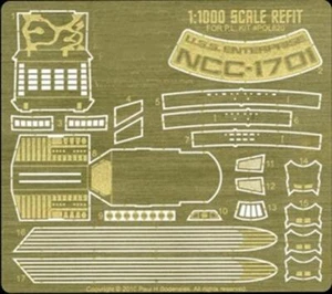 Star Trek Enterprise NCC-1701 Refit Photoetch Set 1/1000 26TPG11 - Picture 1 of 2