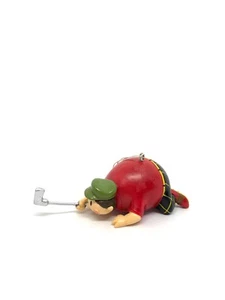3" Fat Golfer Red Shirt Checking Lie Golf Club Christmas Ornament Midwest CBK - Picture 1 of 2
