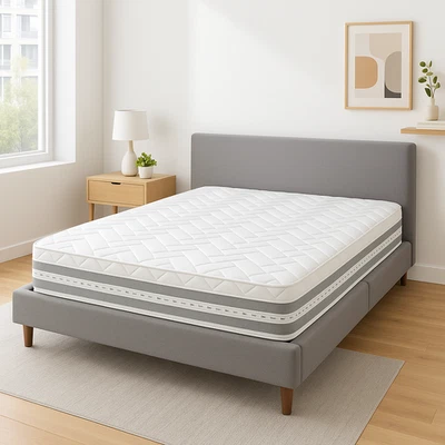 Materasso Memory Traspirante Anallergico Ortopedico Made in Italy - 21 25 30 cm - Immagine 1 di 4