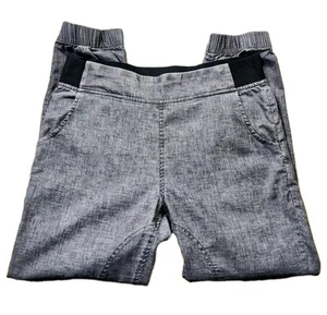 PrAna Breathe Jogger Pants Women’s Size Small Gray Stretch Hemp Blend Elastic... - Picture 1 of 10