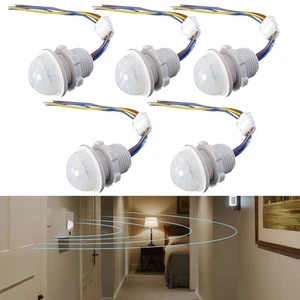 PIR Infrared Motion Sensor Detector 110V Smart Switch Light Lamp Switch Auto - Picture 1 of 15