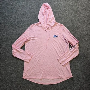 Vineyard Vines Shirt Herren Gr. Large Rosa Hoodie Langarm Capsule Freizeit Basic - Bild 1 von 13