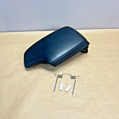 BMW F30 F32 328I 435I 2012-20 consola central reposabrazos reposabrazos cuero negro OEM Foto 1 de 4