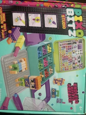 Lot of 2 Pixo Bitz Studio 500 Water Fuse Beads Crafting Gift Kids SpinMaster Toy - Image 1 of 2