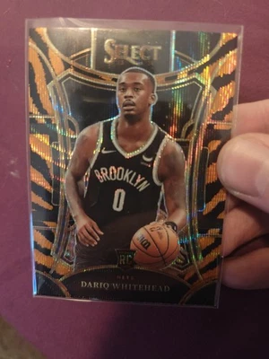 2023-24 Panini Select - Mezzanine Level Dariq Whitehead #308 TIGER CASE HIT (RC) - Image 1 of 3