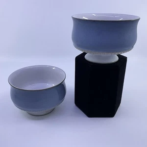 Denby Langley Castilla Azul Fruta Helado Cuencos 4 1/4" - Juego de 2 - Imagen 1 de 6