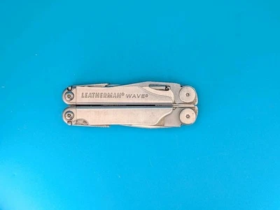 ¡Multiherramienta Leatherman Wave! *DESTORNILLADOR DE CABEZA PLANA FALTANTE* ¡SIN PRECIO BASE! Foto 1 de 4