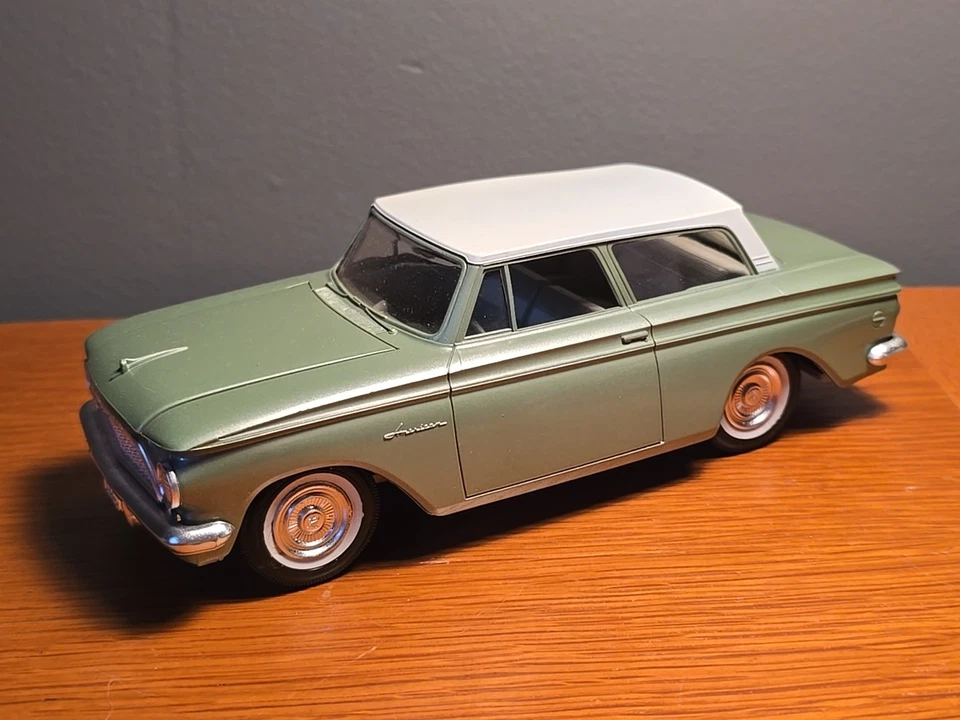 Vtg Johan 1961 Rambler Custom American Light Green Coupe Dealer Promo AMC - MINT - Image 1 of 4