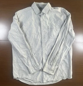 Under Armour Shirt Men's XL Gray Heat Gear Button Up Long Sleeve - Picture 1 of 3