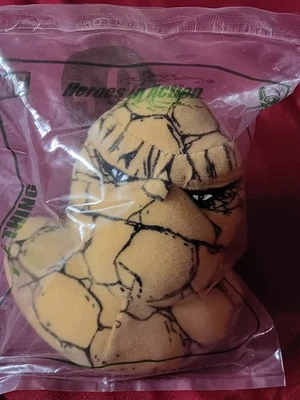 Juguete de comida para niños Taco Bell 2001 sin abrir Marvel Heroes en acción The Thing Foto 1 de 4