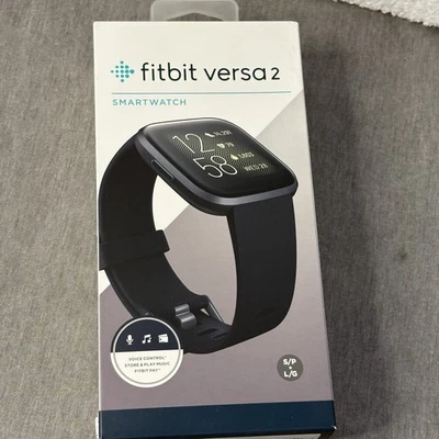 EMPTY BOX ONLY For Fitbit Versa 2 Activity Tracker - Black/Carbon - image 1 of 4