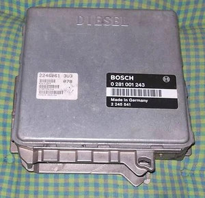 Unidad de control BMW E36 318 TDS Bosch 0281001243 2245541 2246061 3U3 28RTD531 - Imagen 1 de 1