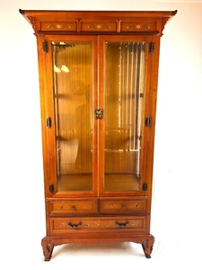 Elegant Korean Display Cabinet / Curio Cabinet – Solid Wood - Picture 1 of 4