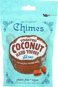 Chimes Toasted Coconut Toffee with Sea Salt, 3.5 OZ (Pack of 3) - Picture 1 of 2