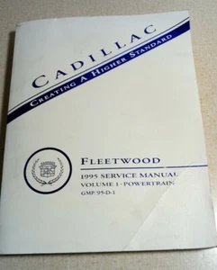 1995 Cadillac Fleetwood Powertrain Service Shop Manual GMP/95-D-1 - Picture 1 of 8