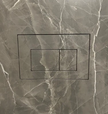 Hidden flush button compatible Geberit SIGMA - Bild 1 von 4