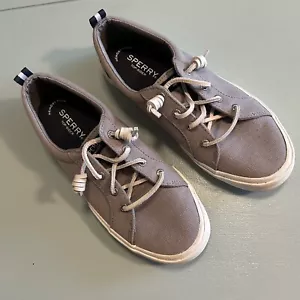 Sperry Shoes Womens 7 M Boat Shoes Slip On Flats STS-85103 Gray Casual - Picture 1 of 13