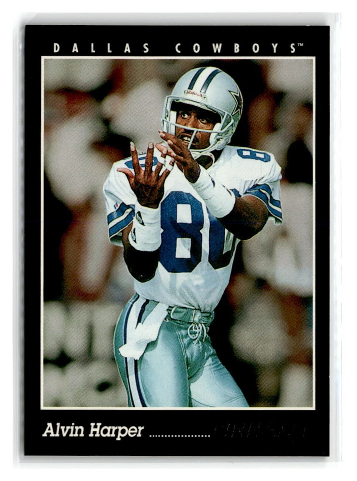 1993-Pinnacle-#90-Alvin Harper-Dallas Cowboys - Image 1 of 2