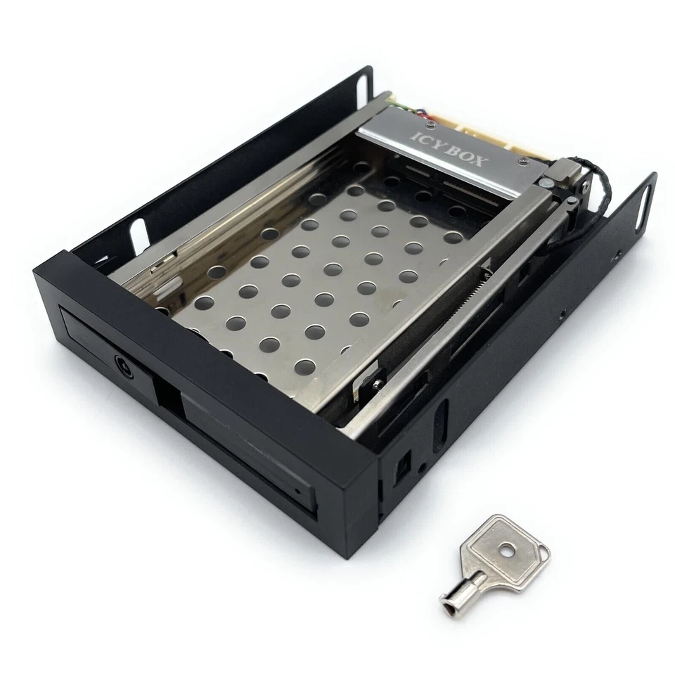 ICY BOX Festplattenrahmen für 2,5" SATA HDD/SSD 3,5" PC Computer IB-2217STS - Bild 1 von 4