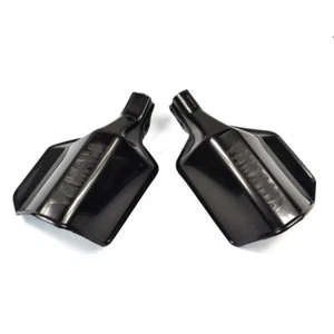 Protectores de mano con cepillo negro para Yamaha XT350 XT600TENERE'600 TT350 TT600 TIE'750 - Imagen 1 de 1
