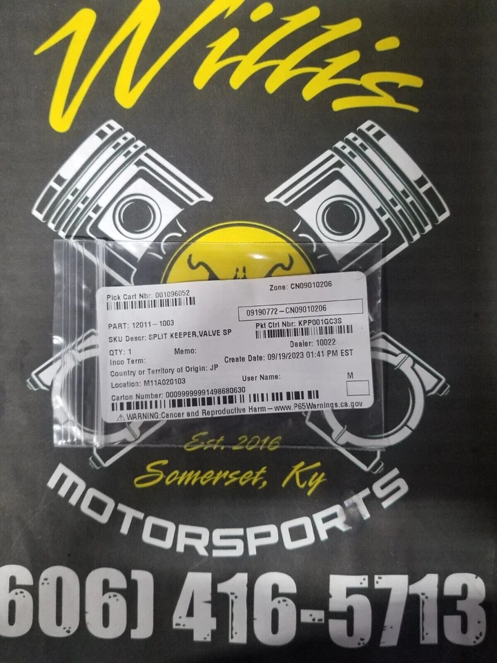 12011-1003 ЦАНГОВЫЙ новый OEM Kawasaki деталь доставка в тот же день! - Изображение 1 из 1