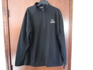 NEU DUCKS UNLIMITED 1/4 REISSVERSCHLUSS PULLOVER JACKE GESTICKTES LOGO HERREN LARGE - Bild 1 von 7