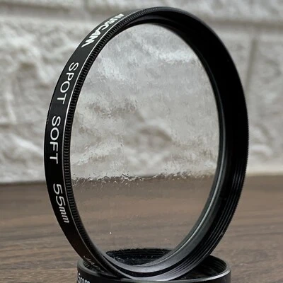 Genuine Auscam 55mm Circular Threaded Spot Soft Lens Effect Filter Japan EXC+ - Image 1 of 4
