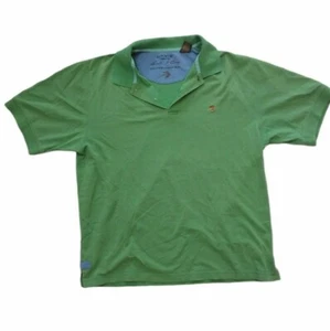 Vintage Orvis Fly Fishing Signature Men's Size M 100% Cotton Green Polo Shirt - Picture 1 of 7