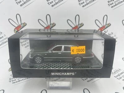DIE CAST " BENTLEY ARNAGE RED LABEL 2002 GREEN METALLIC " MINICHAMPS 1/43 ( 4... - Immagine 1 di 2