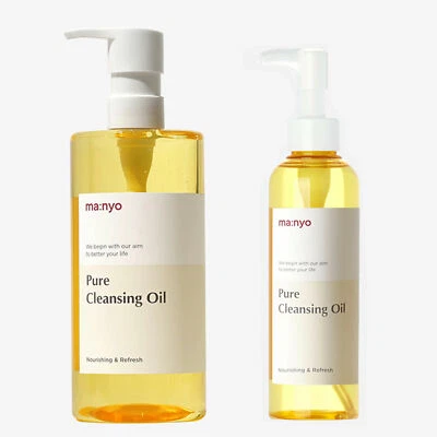 Manyo Factory Pure Cleansing Oil 100% Natural Deep Facial Cleanser K beauty