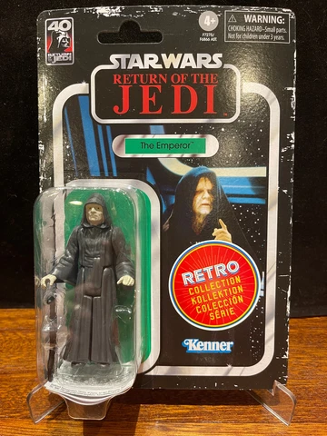 Star Wars RETRO Collection EMPEROR 3.75" Action Figure Cover