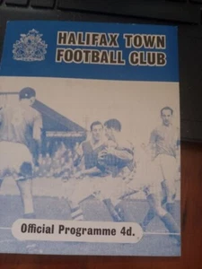 Halifax Town V Shrewsbury 1960/1961 Football Programme - Picture 1 of 1