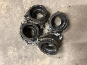 1982 82 Honda CB750C Custom rubber air engine carburetor intake boots - Picture 1 of 3