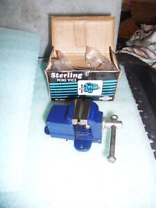 Sterling 1-1/4" Mini Vise;  Hobbyist Vise or for Small Mill / Drill