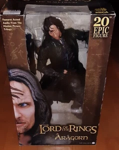 El Señor de los Anillos - Figura Escala Épica 20" NECA - Aragorn con Sonido/NUEVO/EMBALAJE ORIGINAL - Imagen 1 de 14