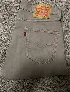 Levis 505 XX Jean Men 34X30Grey Light - Picture 1 of 11