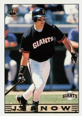 1999 Pacific Crown Collection #258 J.T. Snow  Giants - Image 1 of 2