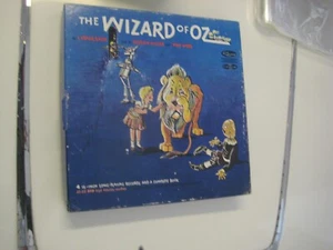 Wizard  OF OZ Living Literature Frank Baum 33 RPM Record Set with Book 4lps - Picture 1 of 5
